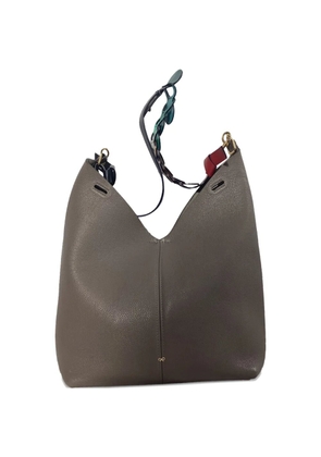 Anya Hindmarch Build a Bag leather shoulder bag - Grey