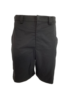 Valentino Garavani Pre-Owned logo-patch bermuda shorts - Black