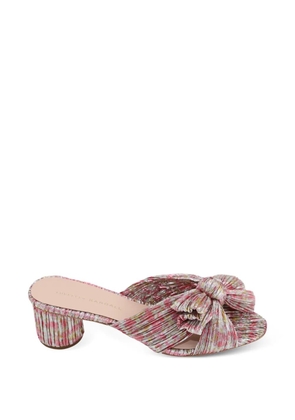 Loeffler Randall bow sandals - Pink