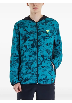 Under Armour Project Rock Iso Tide jacket - Blue