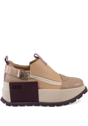 United Nude Roko Zar platform zip sneakers - Neutrals