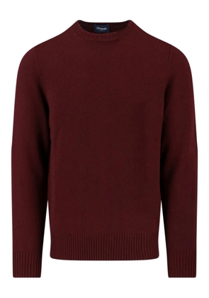 Drumohr cashmere crew-neck sweater - Red