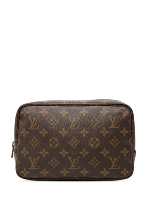 Louis Vuitton Pre-Owned 1988 Monogram Trousse Toilette 23 clutch bag - Brown