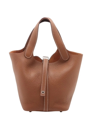 Hermès Pre-Owned 2025 Clemence Picotin Lock 18 handbag - Brown