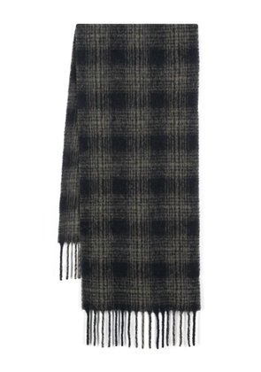 A.P.C. checked scarf - Green