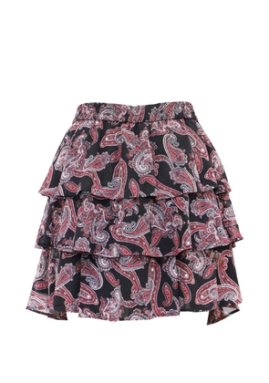 Michael Kors Vintage paisley-print mini skirt - Black