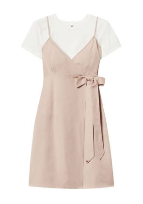 TWINSET layered dress - Neutrals