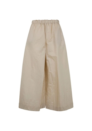 Daniela Gregis elasticated-waistband trousers - Neutrals