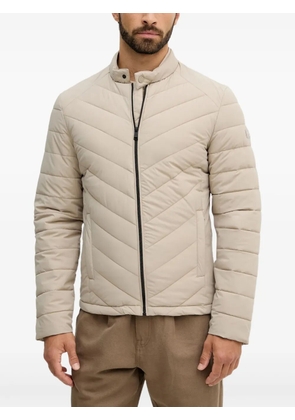 GUESS USA zip-fastening padded jacket - Neutrals