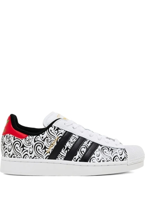 adidas Superstar II 'White/Black/Red' sneakers