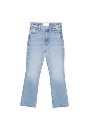 MOTHER The Hustler Ankle Fray - Blue