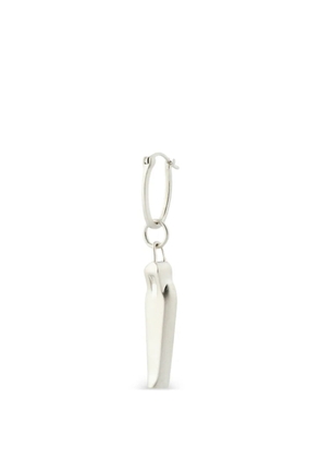 Rick Owens sarcophagus single earring - Silver