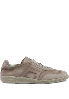Santoni DBS Oly suede sneakers - Neutrals