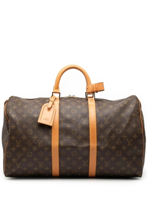 Louis Vuitton Pre-Owned 1991 Monogram Keepall 50 travel bag - Brown
