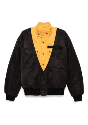 Olly Shinder hybrid bomber jacket - Black