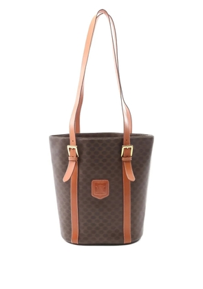 Celine Pre-Owned Macadam shoulder bag - Brown
