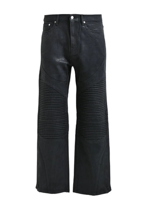 BREATH coated biker jeans - Black
