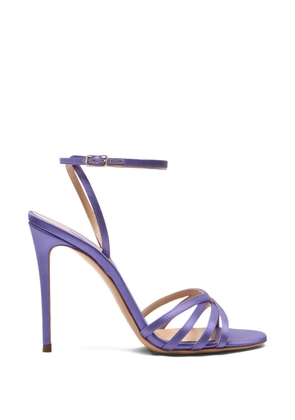 Casadei Julia satin sandals - Purple