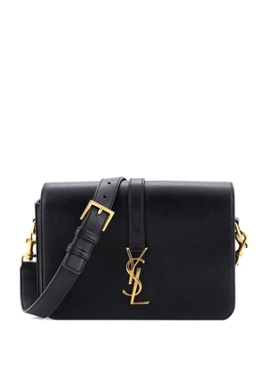 Saint Laurent Pre-Owned Classic Monogram Universite Bag Leather Medium crossbody bag - Black