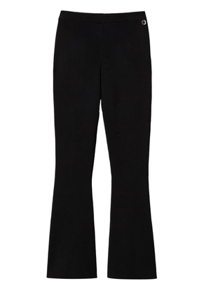 TWINSET flared knitted trousers - Black