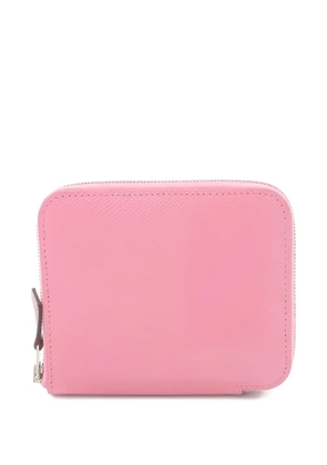 Hermès Pre-Owned 2020 round zipper wallet - Pink