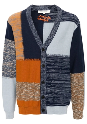 Maison Kitsuné V-neck knit cardigan - Blue