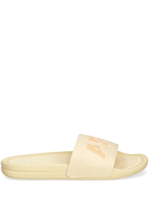 APL: ATHLETIC PROPULSION LABS Big Logo TechLoom slides - Yellow