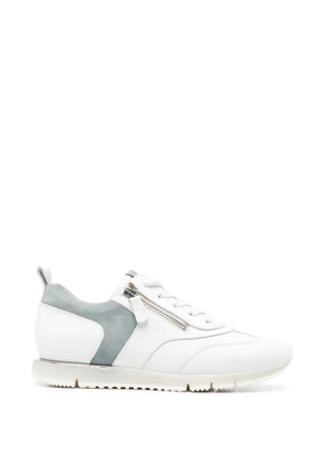 GABOR 83.471 F zip-up lace-up sneakers - White