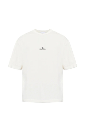 Stone Island logo-embroidered T-shirt - Neutrals