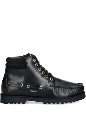 Barbour 30mm Tiller eyelet lace-up boots - Black