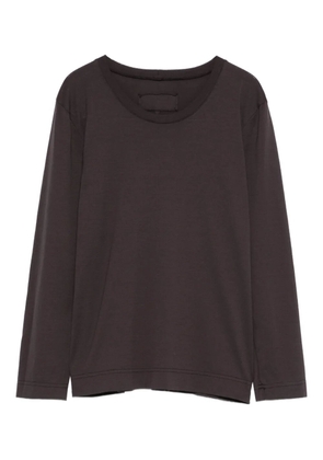 Private 0204 long-sleeve crew-neck T-shirt - Grey