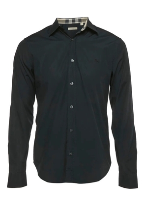 Burberry Pre-Owned cotton long-sleeve shirt - Black