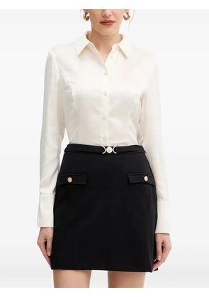 GUESS USA button-down long-sleeve blouse - Neutrals