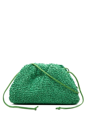 Bottega Veneta Pre-Owned 2012-2025 Boucle Raffia The Mini Pouch crossbody bag - Green