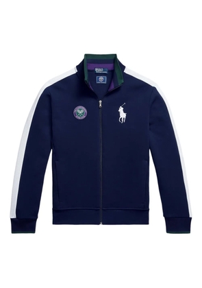 Polo Ralph Lauren x Wimbledon panelled full-zip sweatshirt - Blue