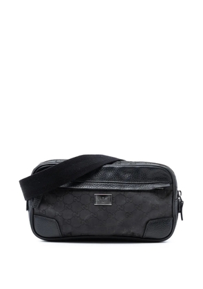 Gucci Pre-Owned 2016-2025 GG Nylon Waist Sling Bag belt bag - Black