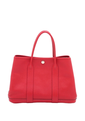 Hermès Pre-Owned 2017 Epsom Garden Party TPM tote bag - Red