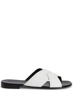Giuseppe Zanotti Flavio crossover-strap sandals - White