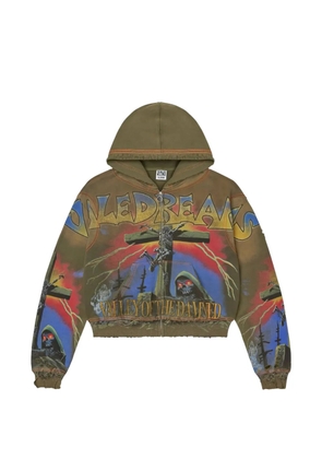 Vale zipped hoodie - Green