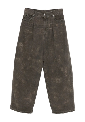 Nine In The Morning Molly pleated jeans - Grey