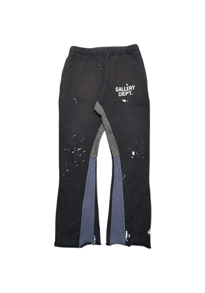 GALLERY DEPT. GD painted flare track pants - Black