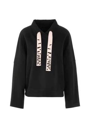 MARCCAIN straight-hem sweatshirt - Black