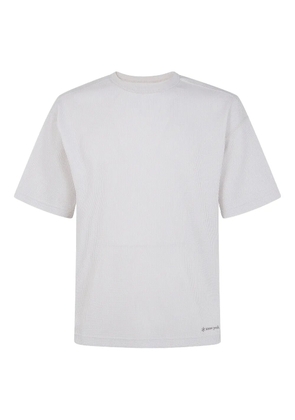 Snow Peak ribbed T-shirt - White
