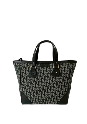 Christian Dior Pre-Owned 2000-2020 Diorissimo Trotter Canvas Zip tote bag - Black