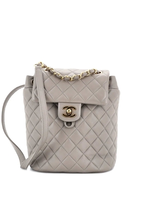 CHANEL Pre-Owned Urban Spirit Quilted Lambskin Mini backpack - Neutrals