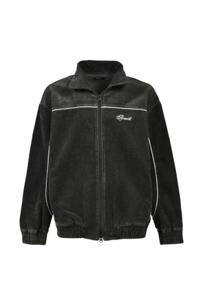 BREATH corduroy piped jacket - Black
