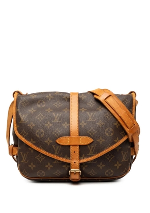 Louis Vuitton Pre-Owned 1993 Monogram Saumur 25 crossbody bag - Brown