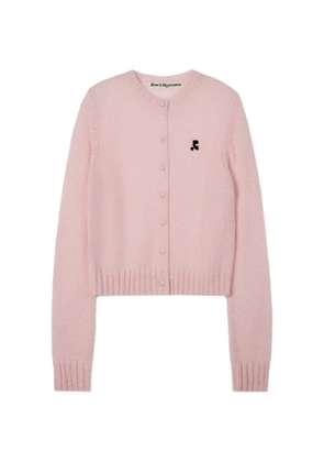 Rest&Recreation logo-embroidered cardigan - Pink