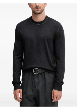 BOSS crew-neck sweater - Black