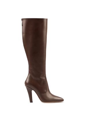 Paris Texas Elsa pointed knee-length boots - Brown